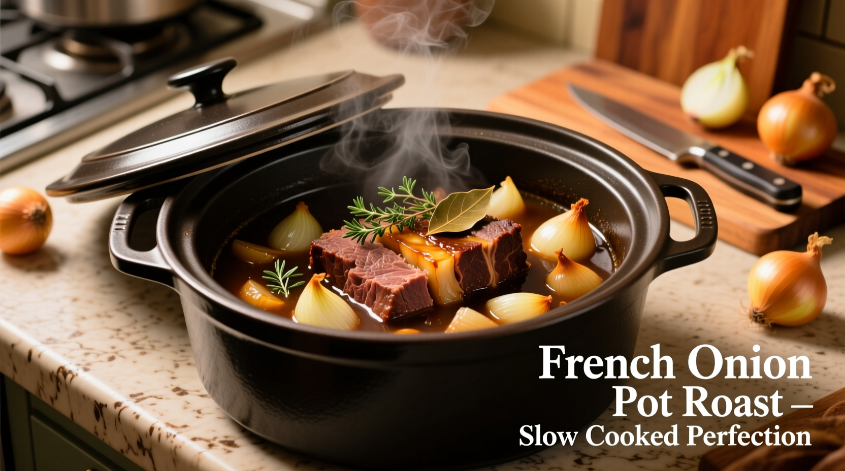 Perfect Slow Cooker French Onion Pot Roast Recipe