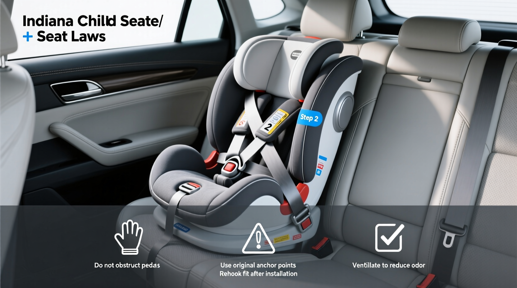 car seat rules in indiana