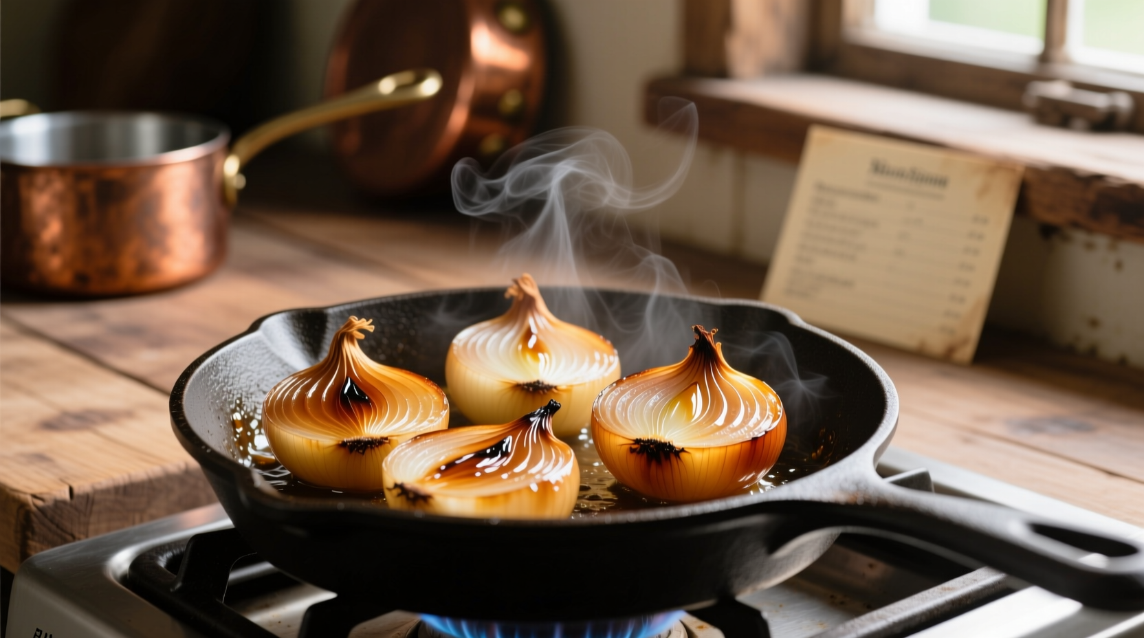 caramelize onions in 15 minutes flat