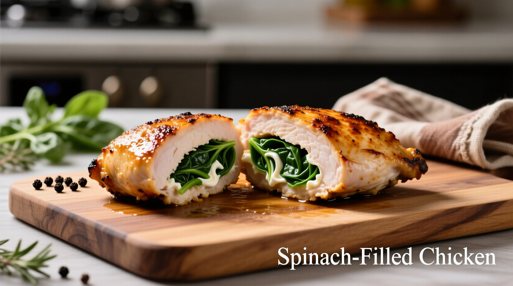 Perfect Spinach Filled Chicken Recipe: Simple & Delicious