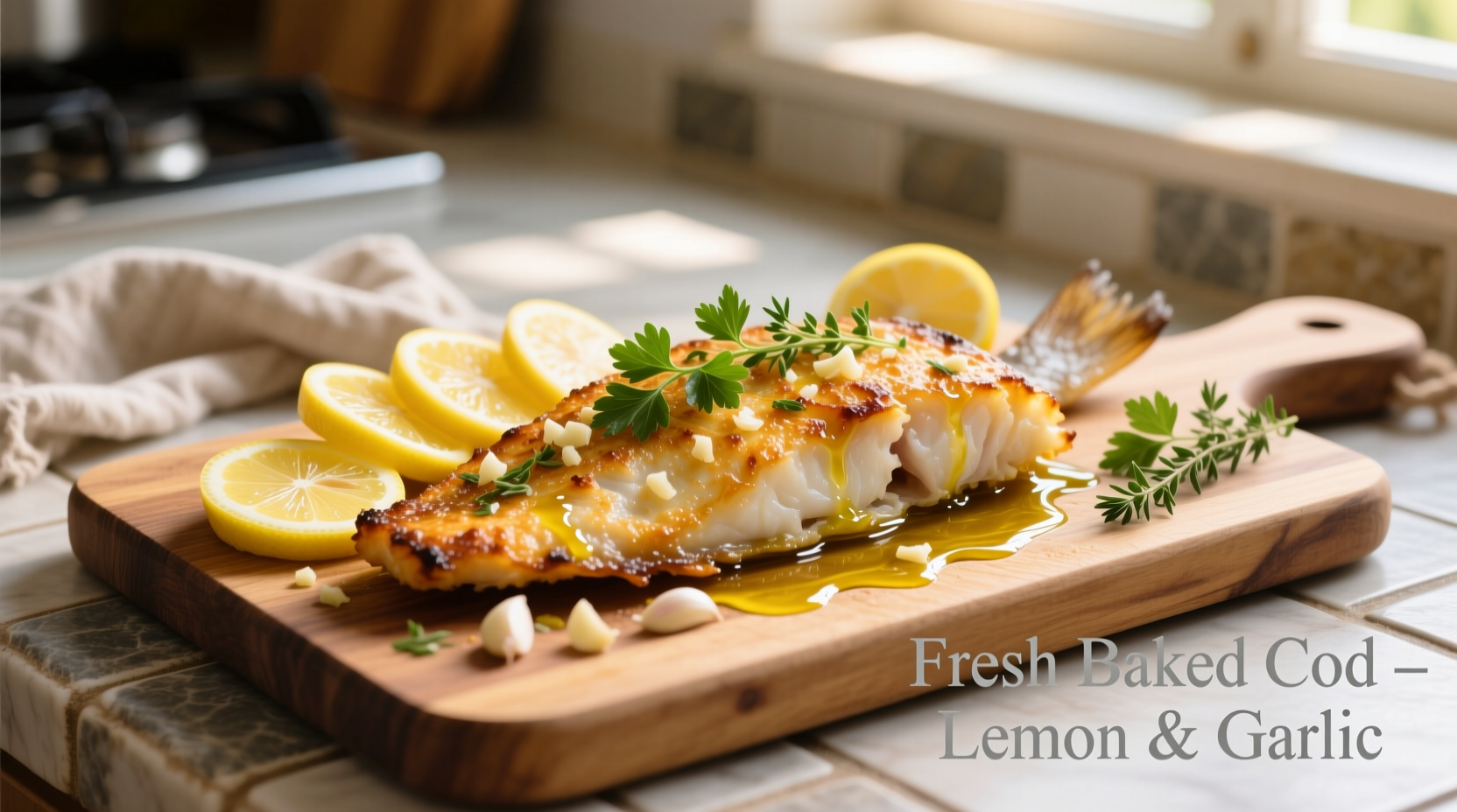 Perfect Baked Cod with Lemon and Garlic Recipe Guide
