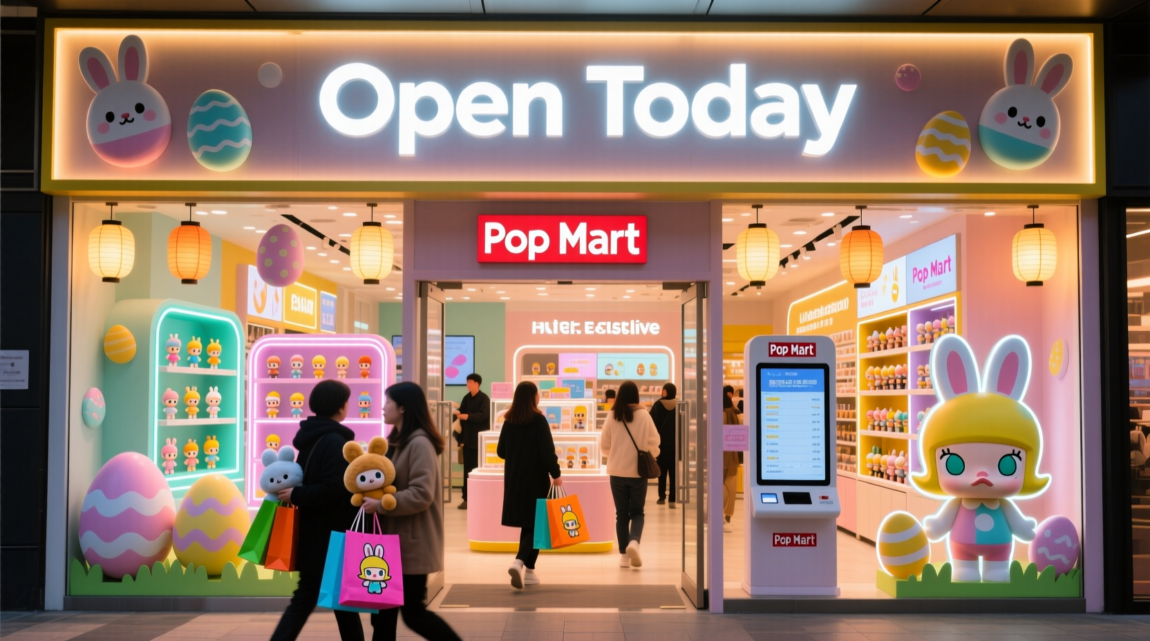 is pop mart open on easter