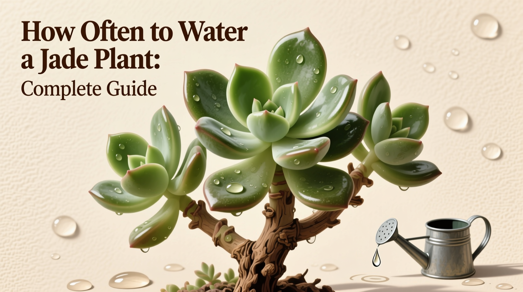 how often should you water a jade plant