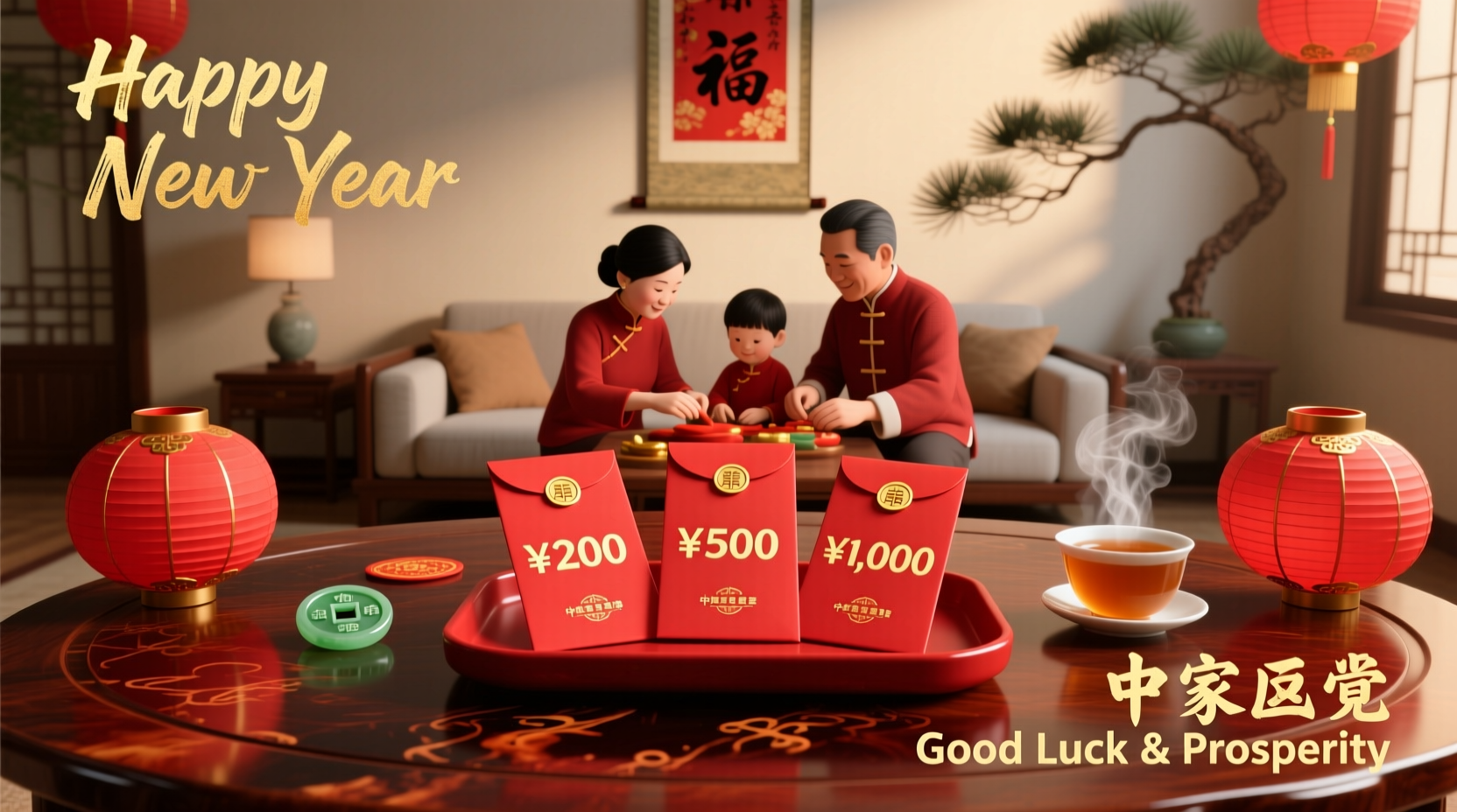 how much money in red envelope for chinese new year