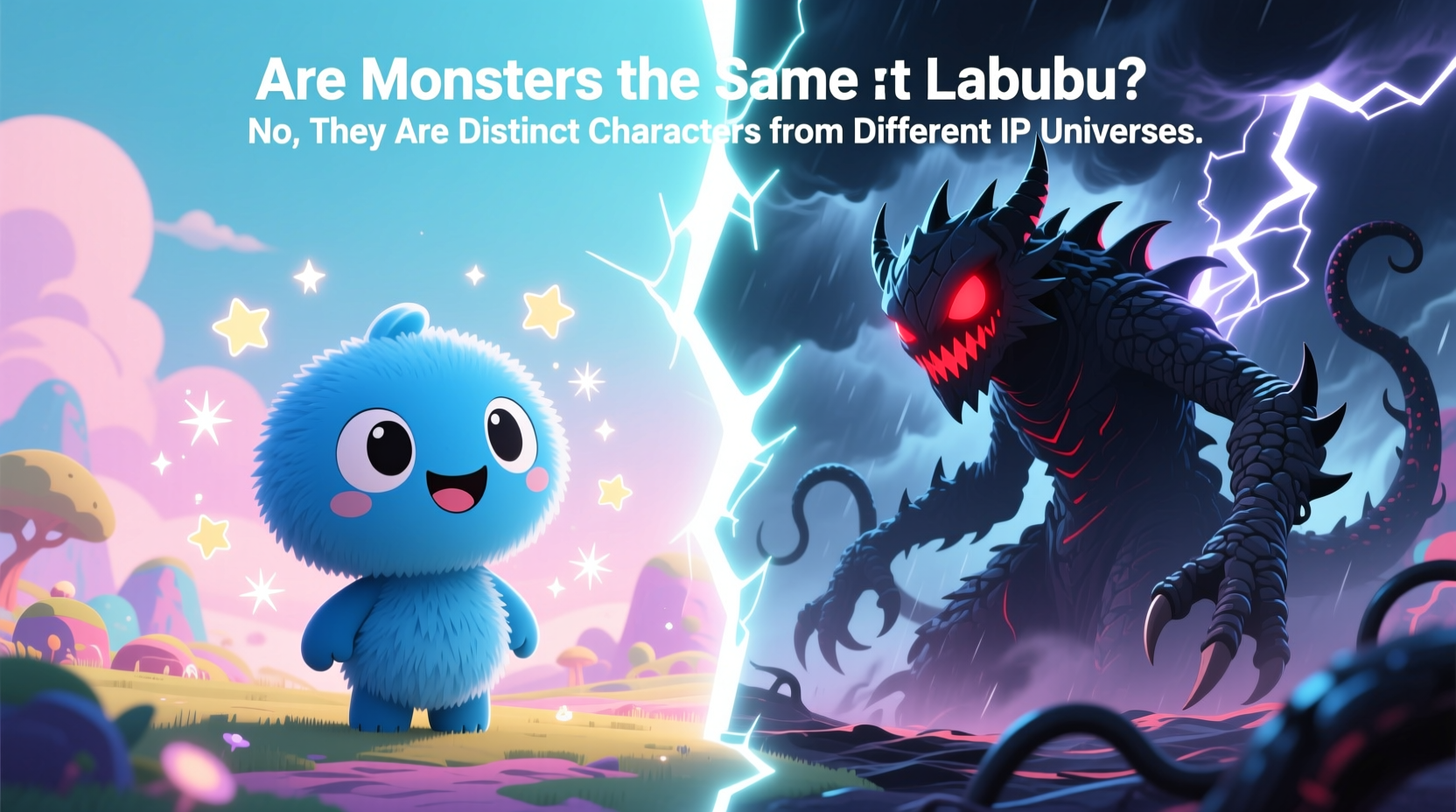 are monsters the same as labubu