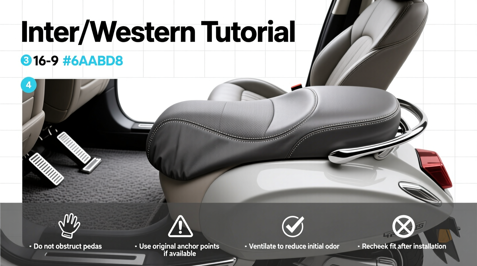 How to Choose Custom Scooter Seat Covers: Buying Guide