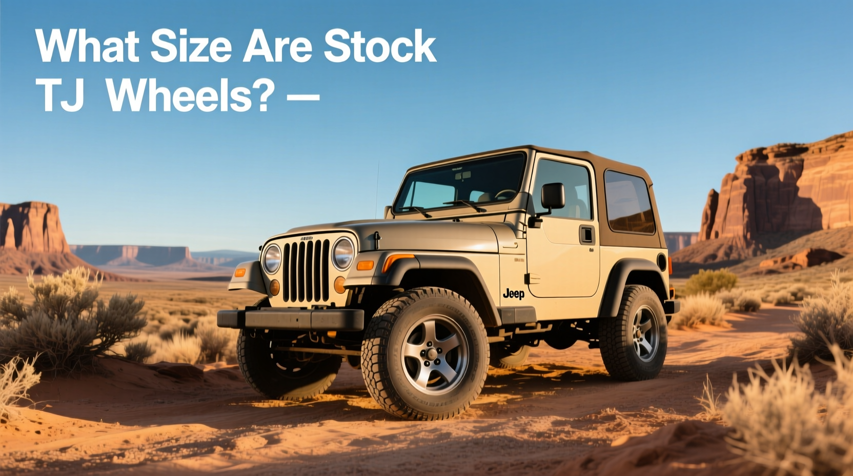 How to choose jeep wrangler tj wheels,What size are stock TJ wheels?
