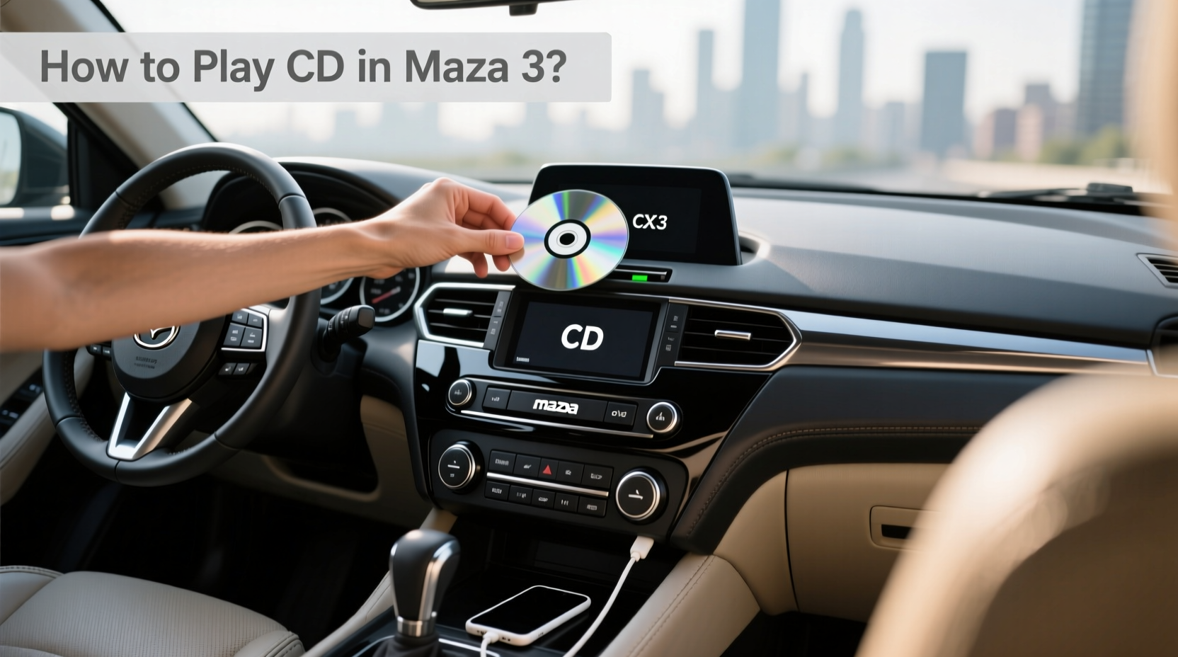 Mazda CX3 DVD Player, How to Play CD in Mazda 3? Buying Guide
