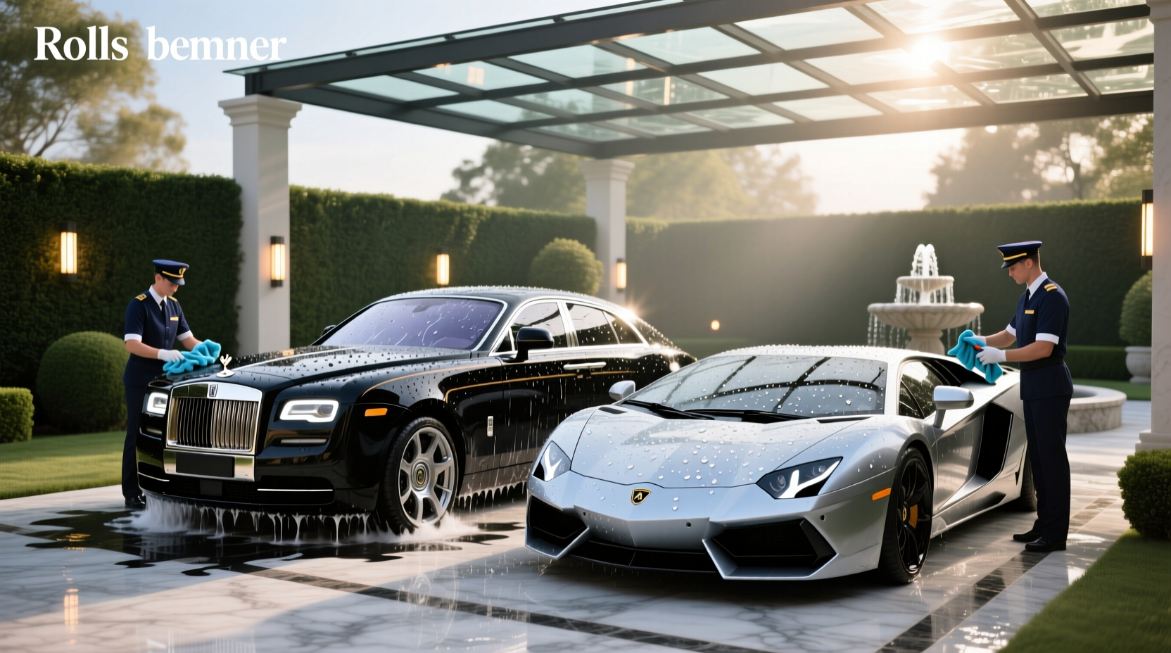 Car Wash For Luxury Carsnull