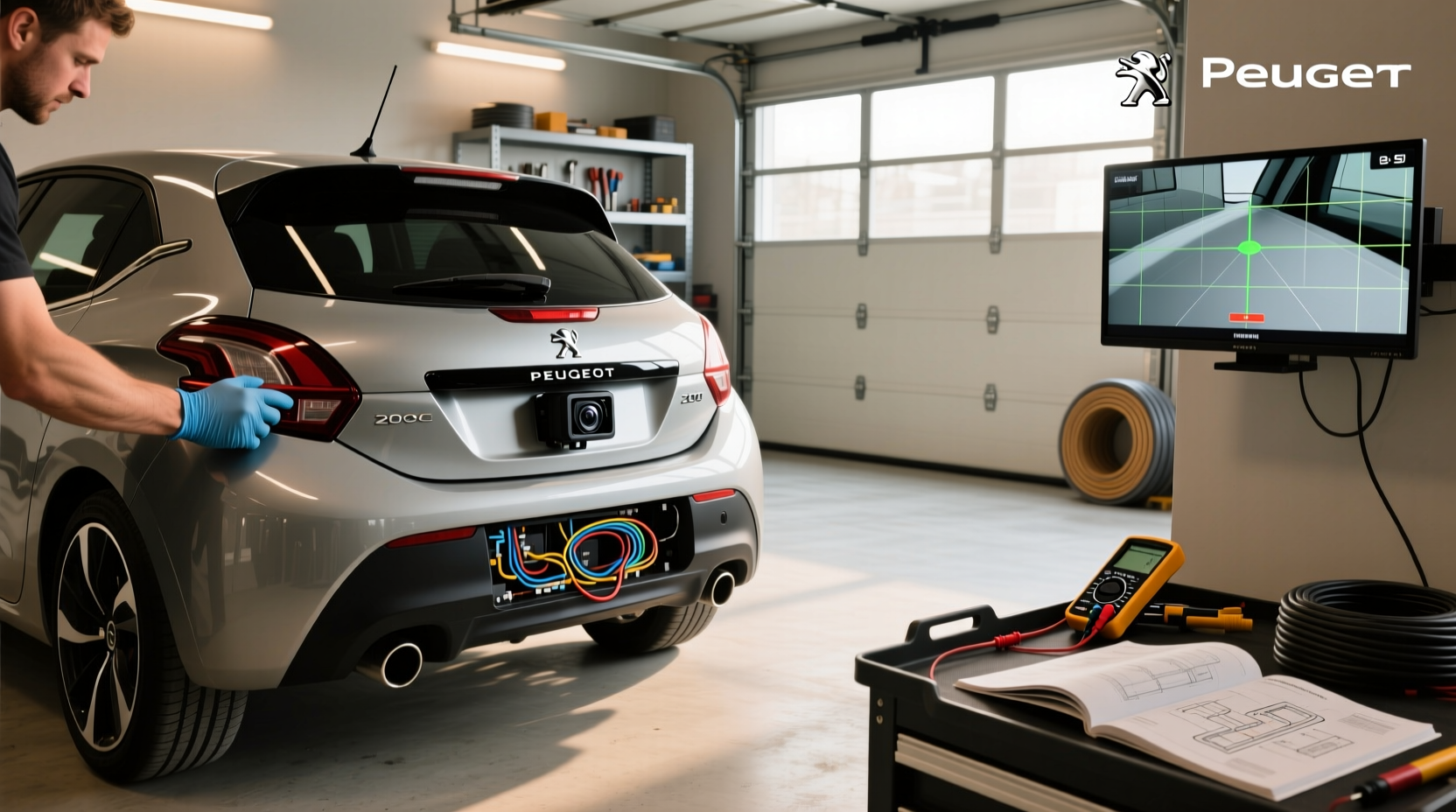How to Install a Reverse Camera on a Peugeot 208: Step-by-Step DIY Guide
