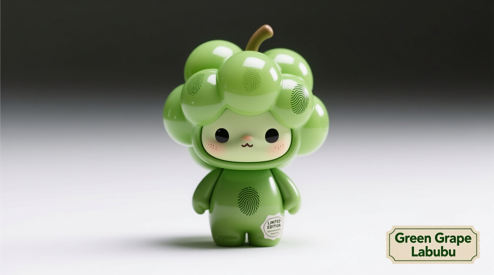 how rare is the green grape labubu