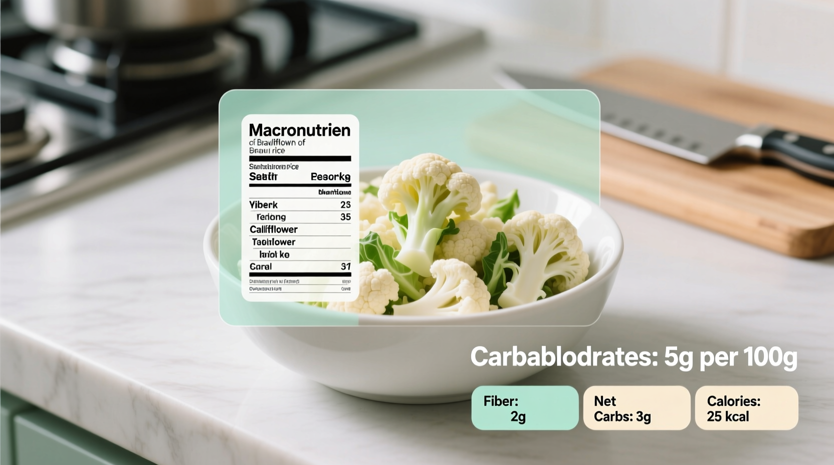 How Many Carbs in Cauliflower Rice? Exact Counts Revealed