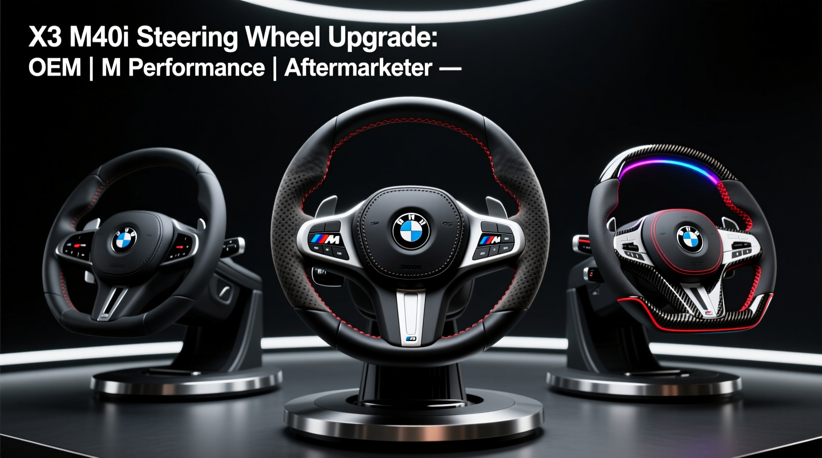 x3 m40i steering wheel upgrade