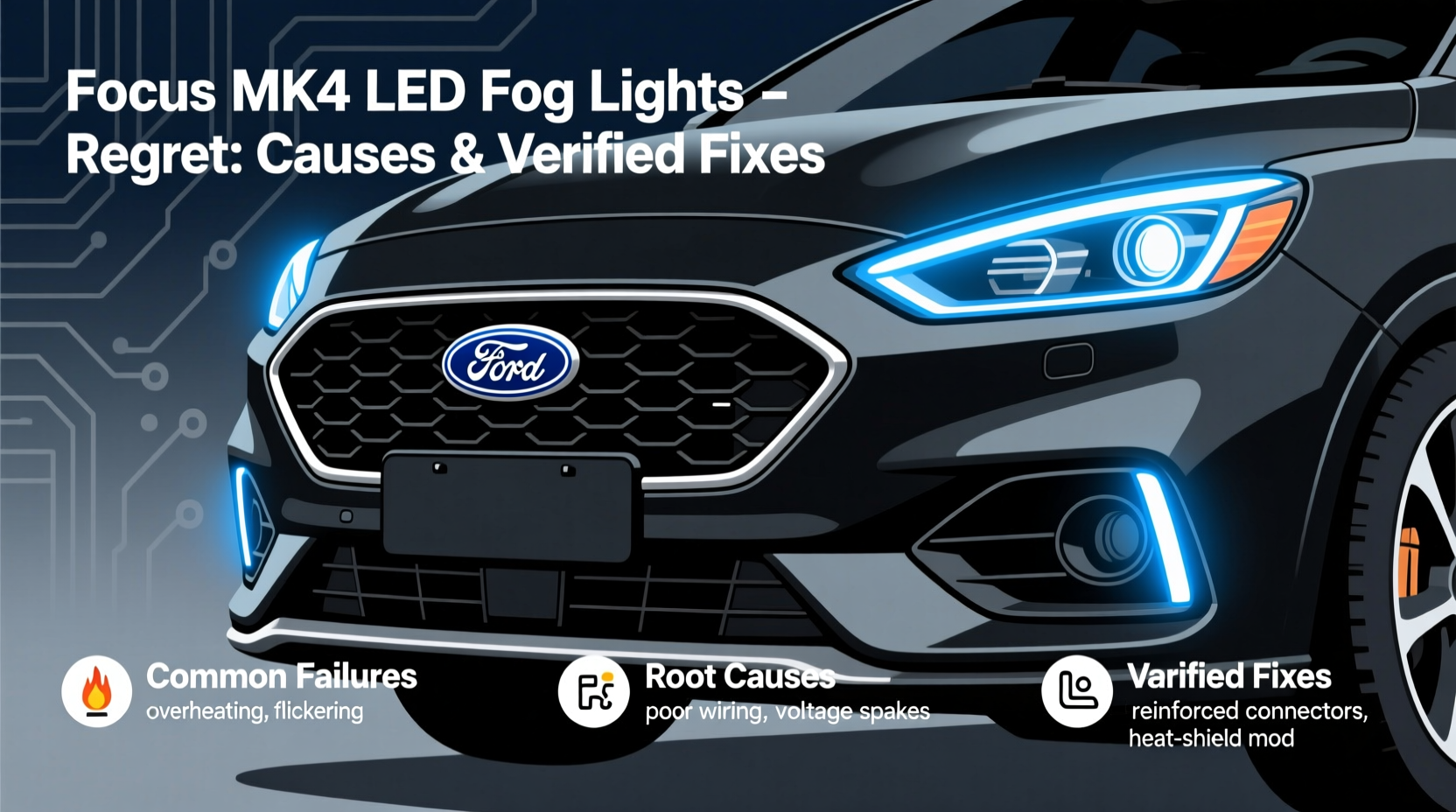 focus mk4 led fog lights regret