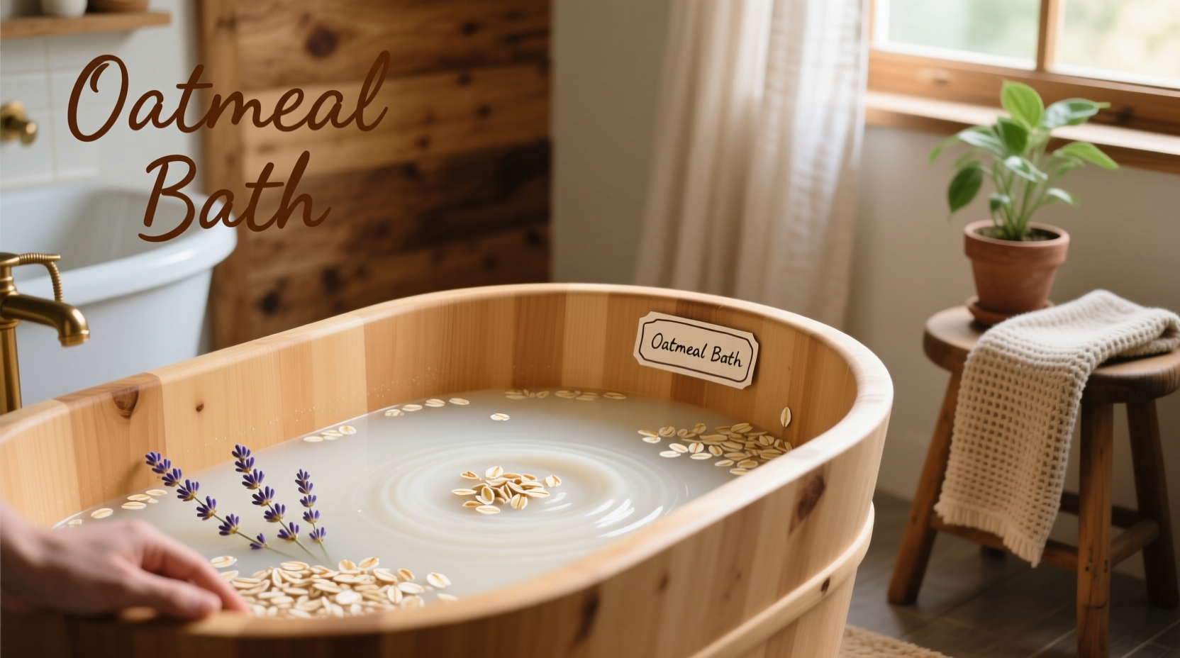 how make oatmeal bath