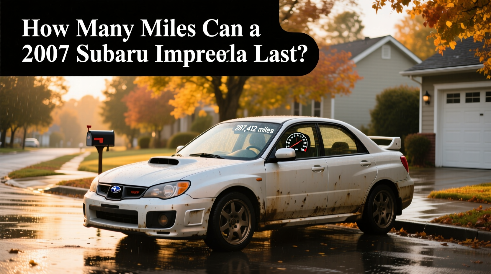 2007 subaru impreza hatchback mileage reliability guide