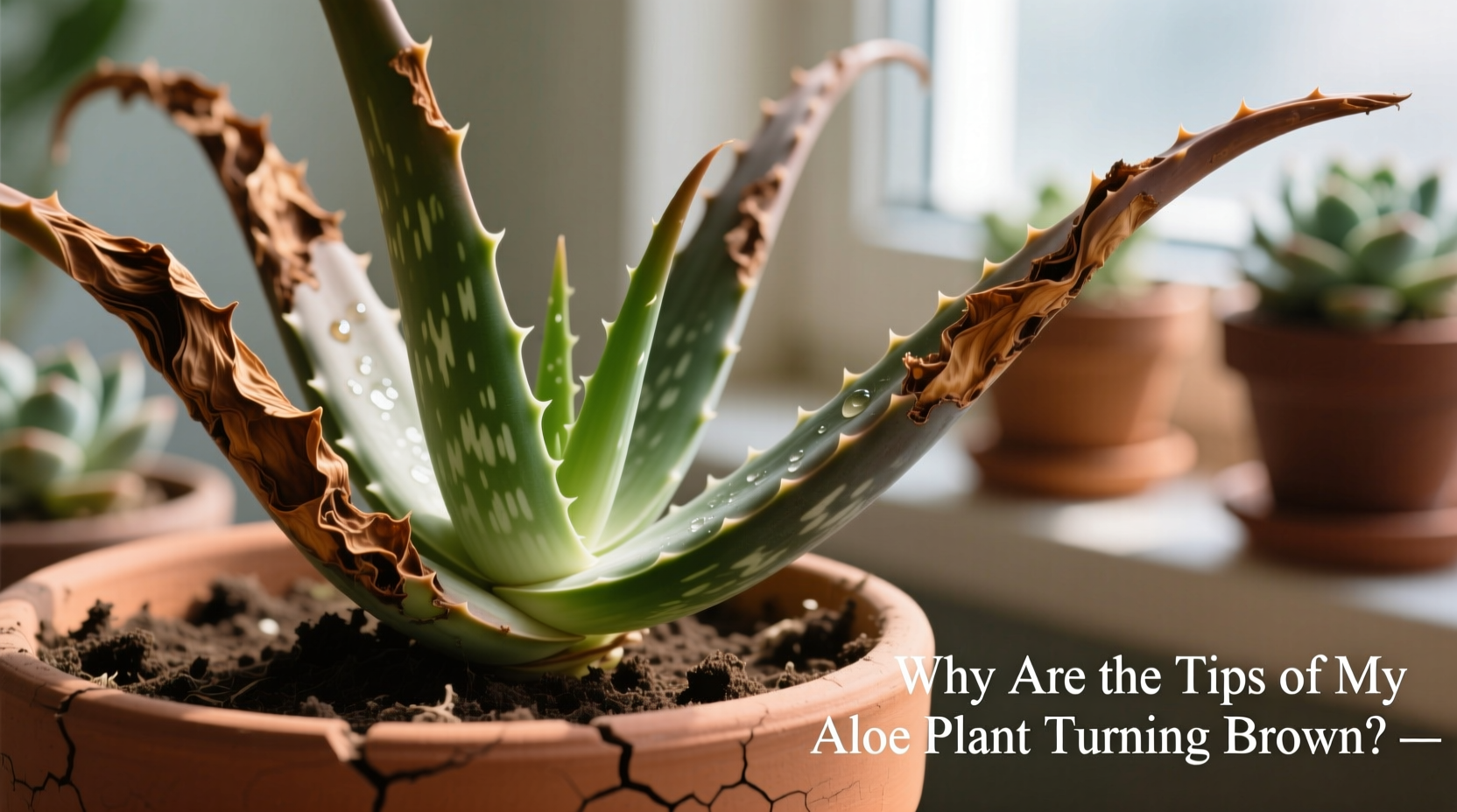 Why Are the Tips of My Aloe Plant Turning Brown?