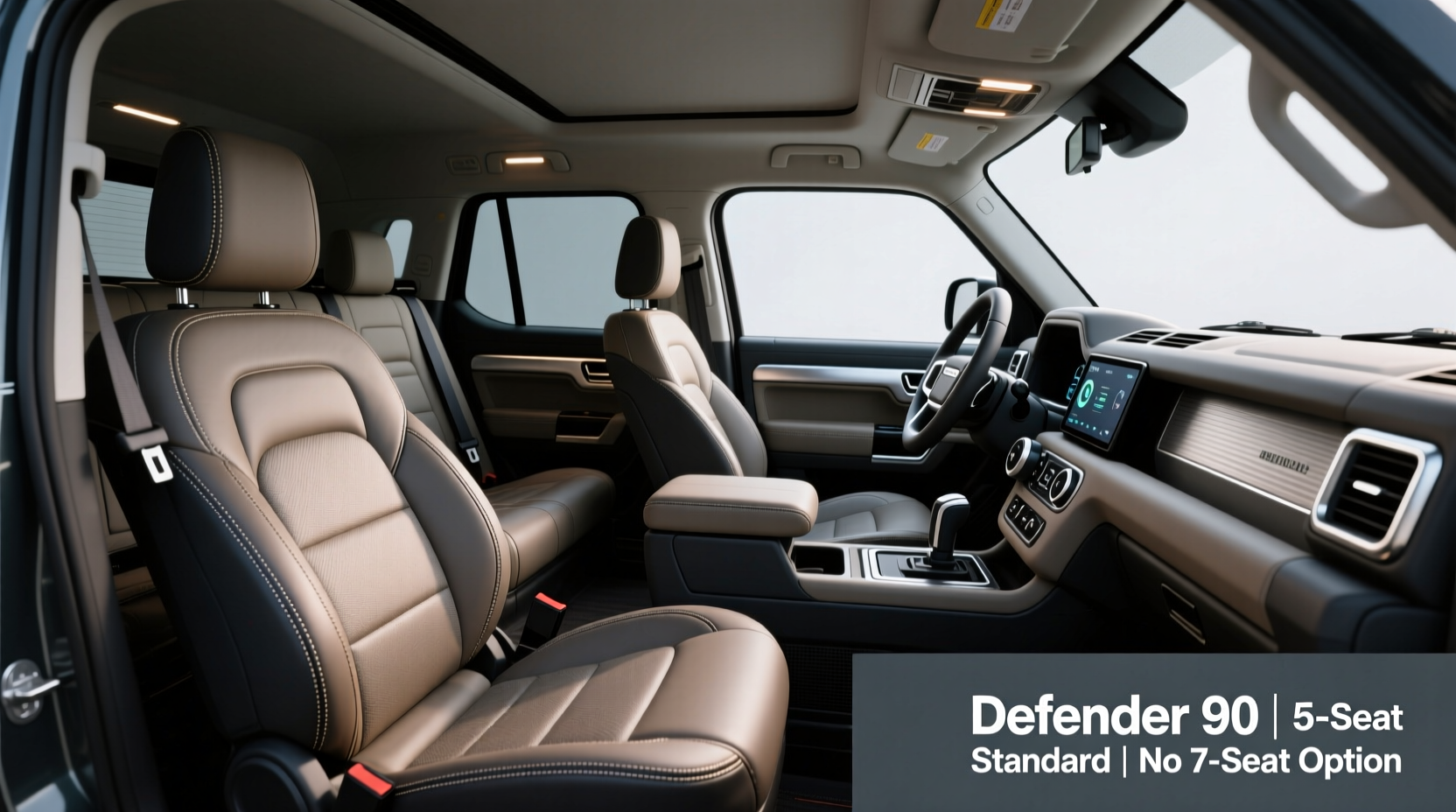 defender 90 seat layout families