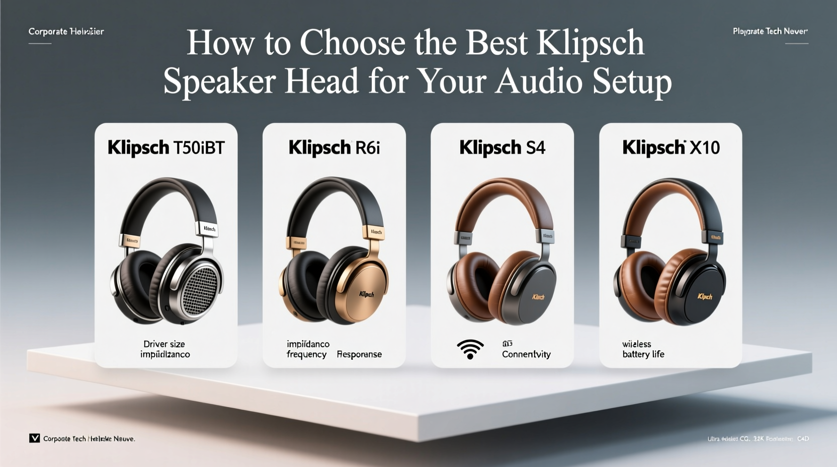 klipsch speaker head