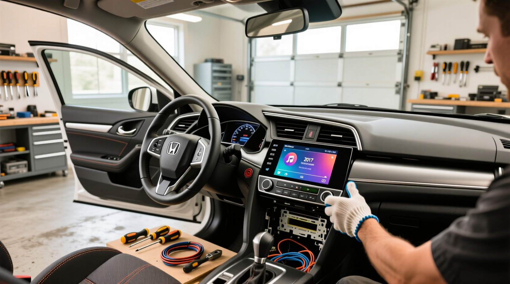 2017 honda civic radio upgrade guide