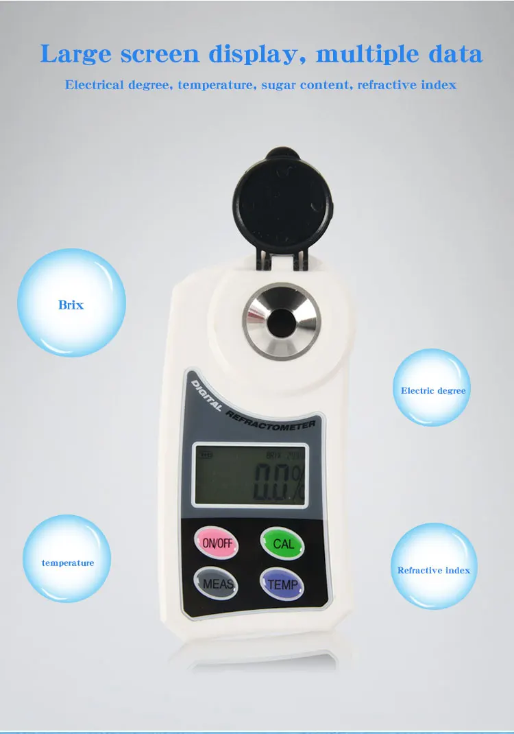0-55% Digital Brix Refractometer Juice Honey Test Meter
