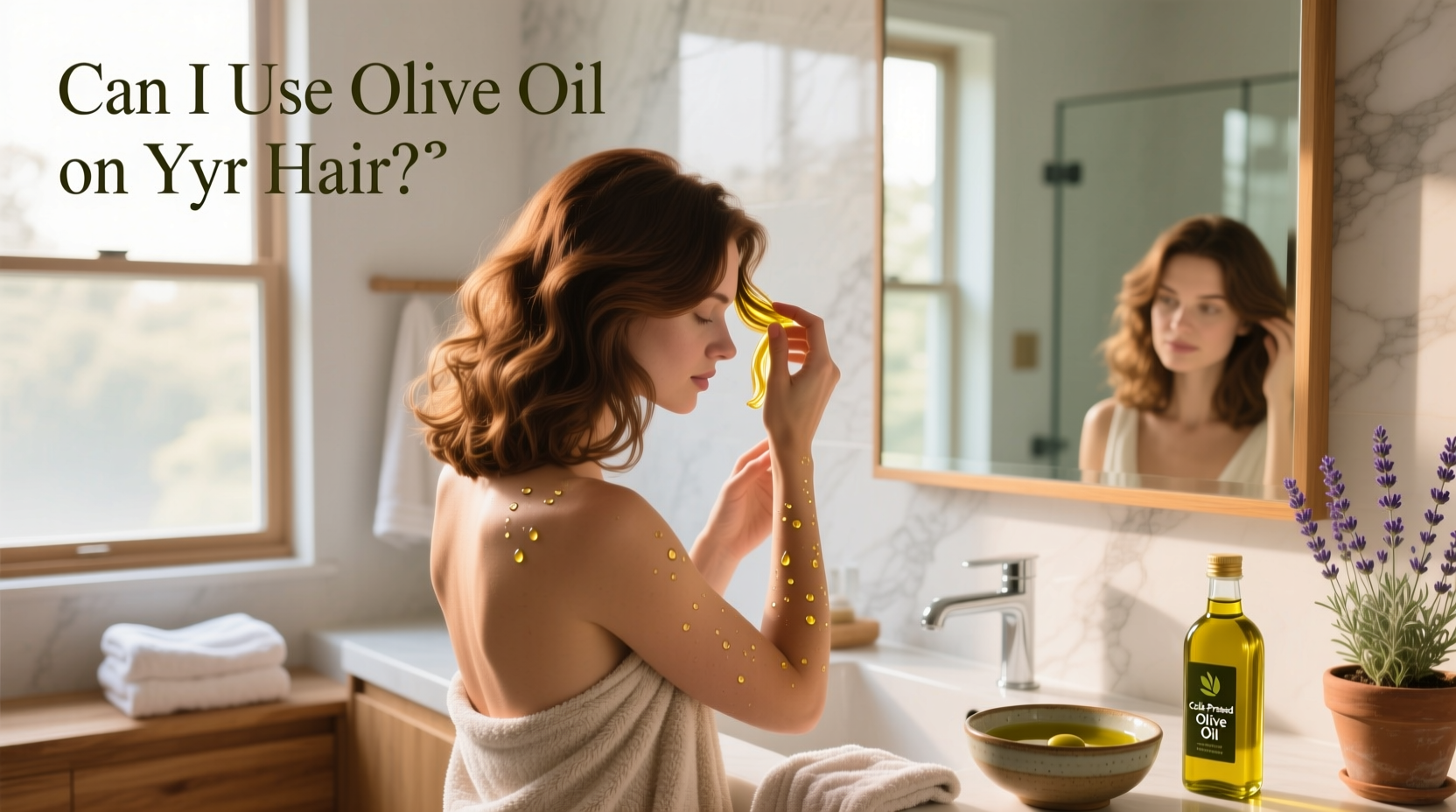 can i use olive oil on my hair 