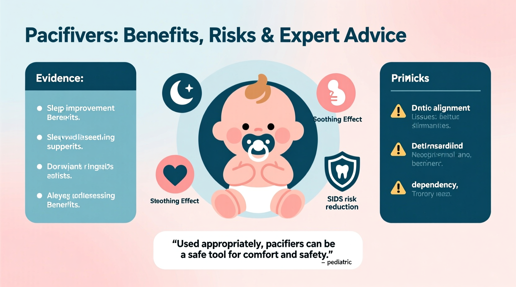 are pacifiers bad for babies benefits risks expert advice