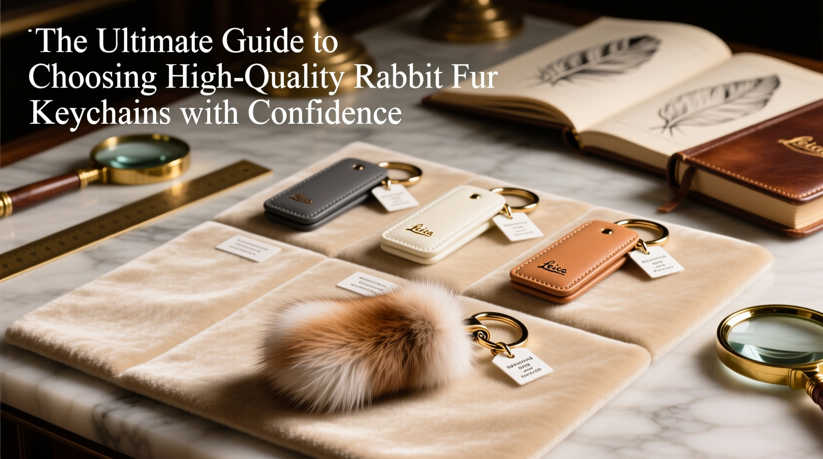 the ultimate guide to choosing high quality rabbit fur keychains with confidence