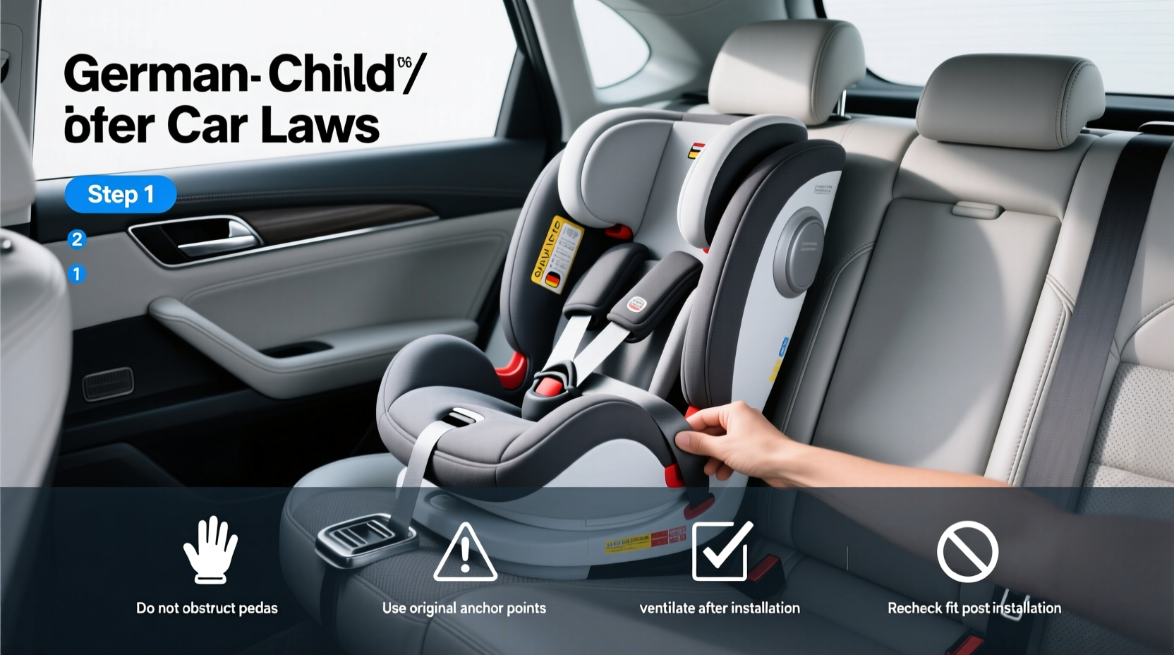 child car seat laws germany