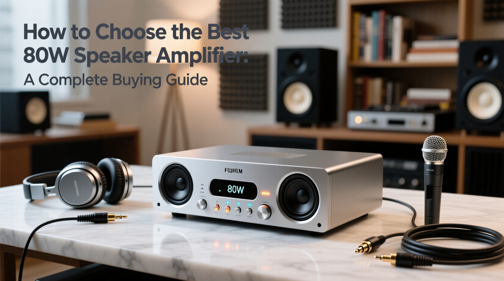 80w speaker amplifier