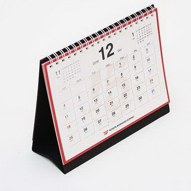 定制设计印刷纸板手工纸日历