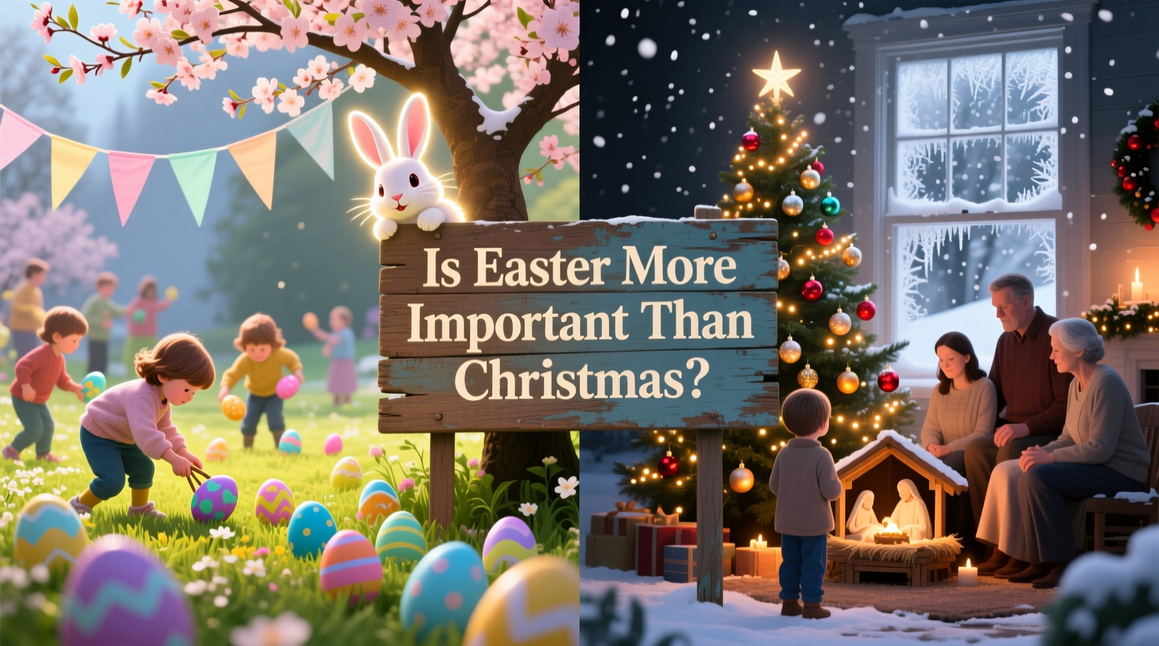 is easter more important than christmas