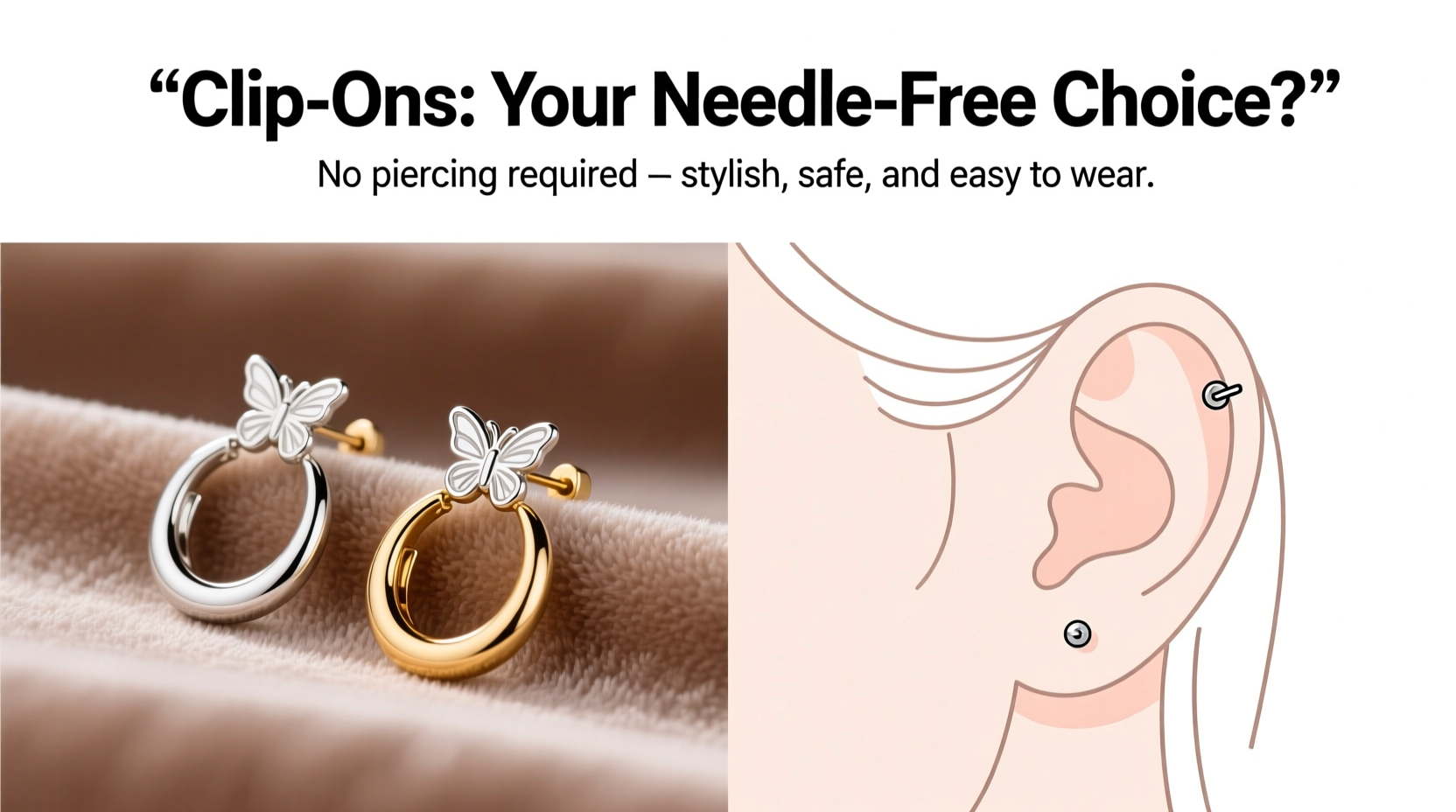 clip on vs pierced earrings if i hate needles are clip ons my only option 2