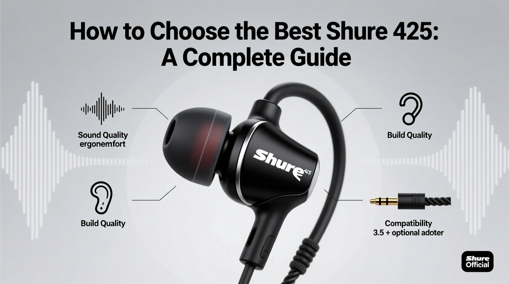 How to Choose the Best Shure 425 In-Ear Monitors: A Complete Buying Guide