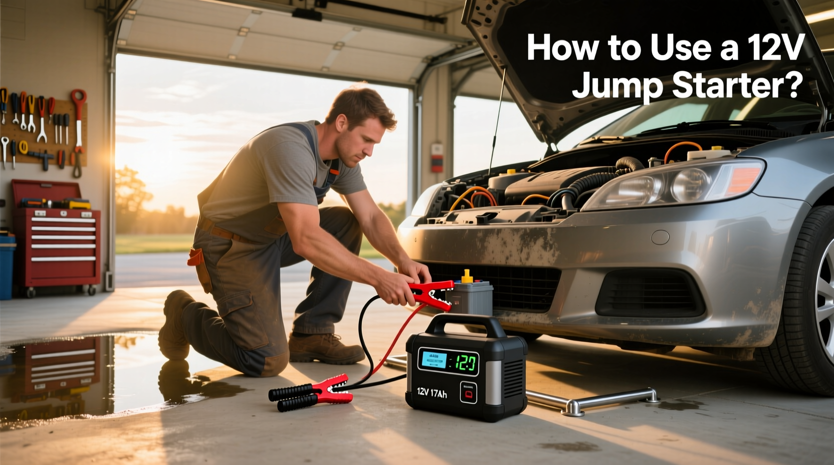 How to choose 12v 17ah jump start,How to use a 12V jump starter?
