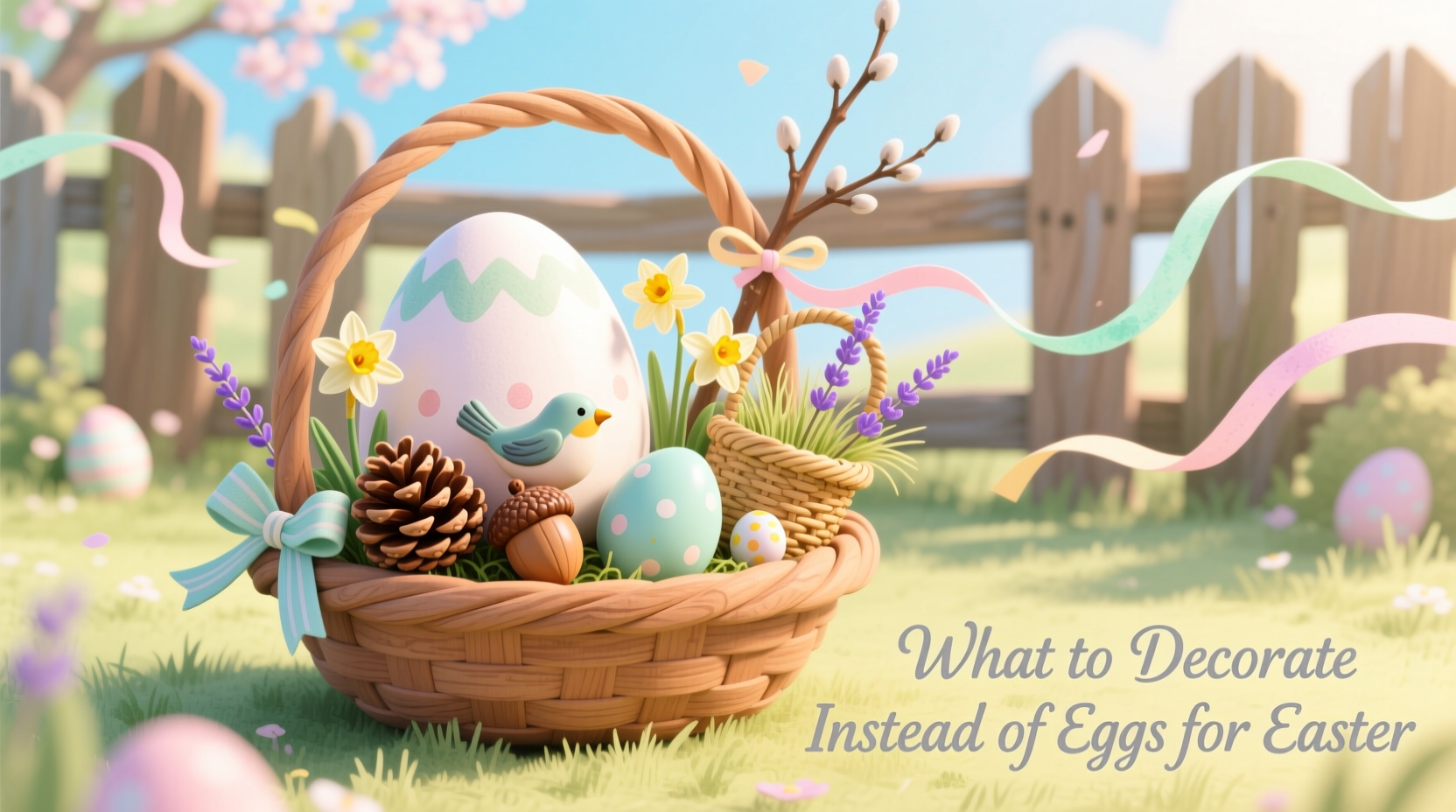 what to decorate instead of eggs for easter