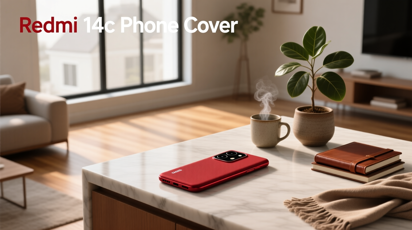 redmi 14c phone cover guide fit, materials real world protection