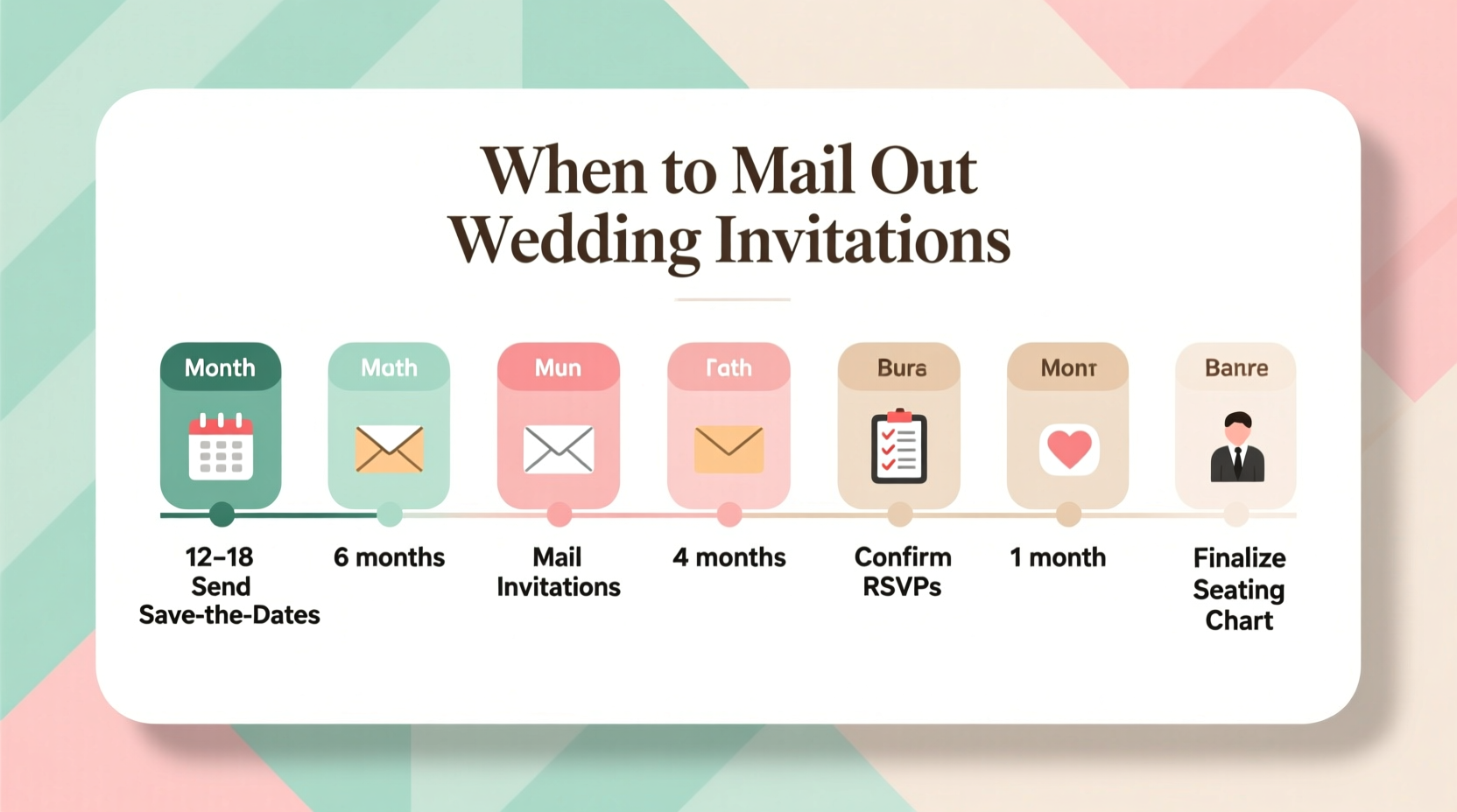when to mail out wedding invitations