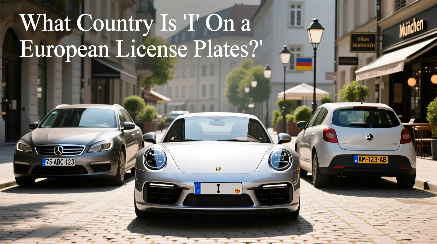 How to Choose Cars European License Plates: What Country Is I on a European Number Plate?