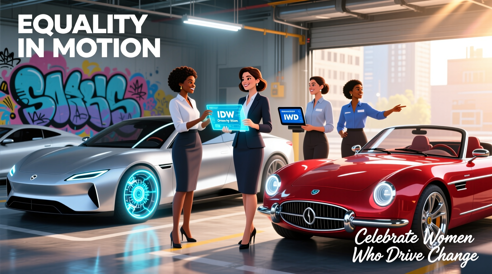 international womens day car