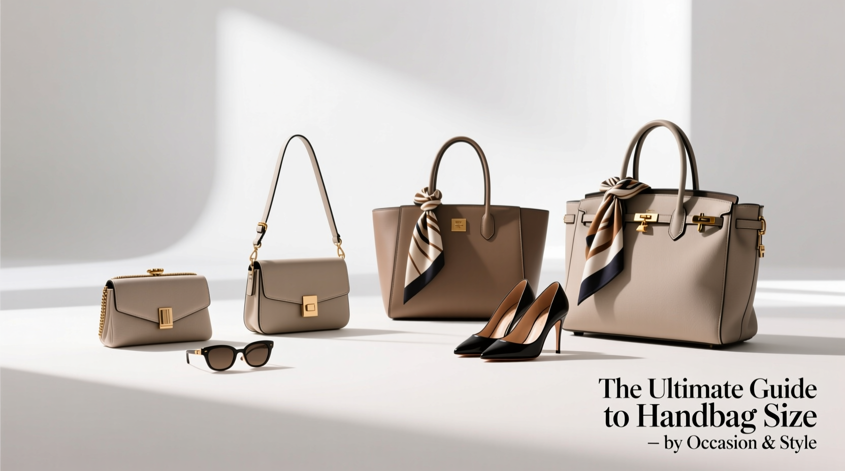 the ultimate guide to selecting the perfect handbag size for every occasion and style