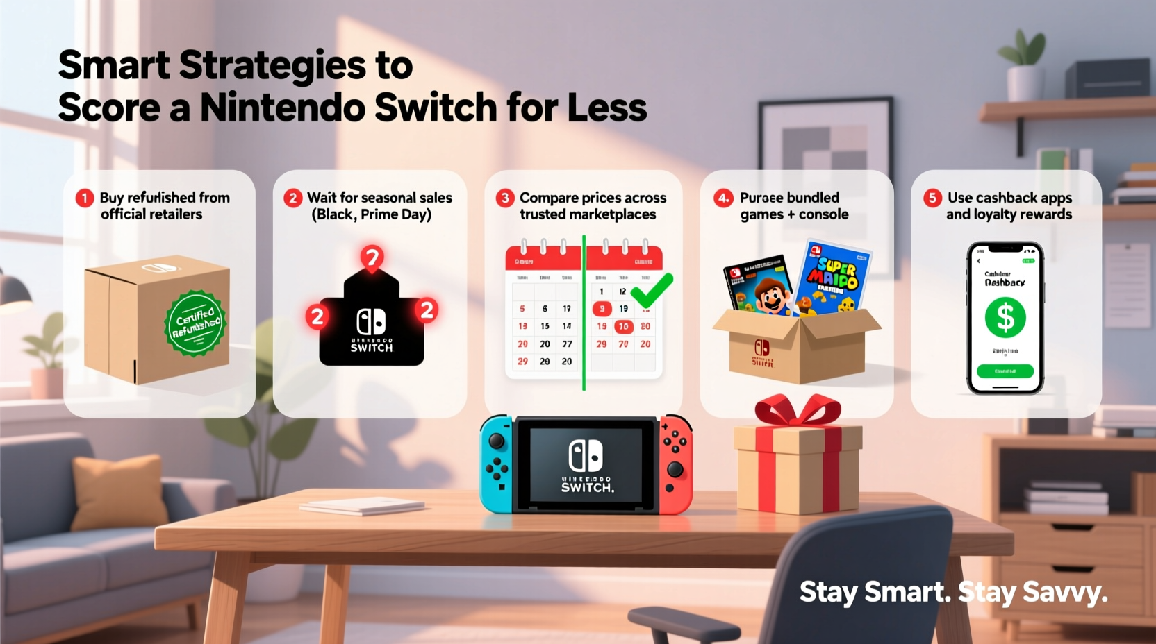 smart strategies to score a nintendo switch for less without compromising quality