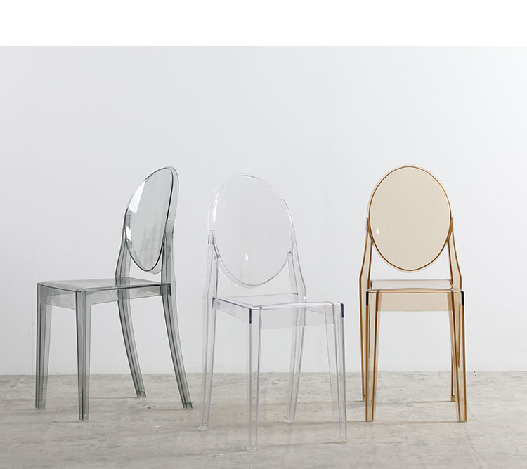 廉价的婚礼派对现代塑料可堆叠的餐厅透明聚碳酸酯活动透明透明椅子