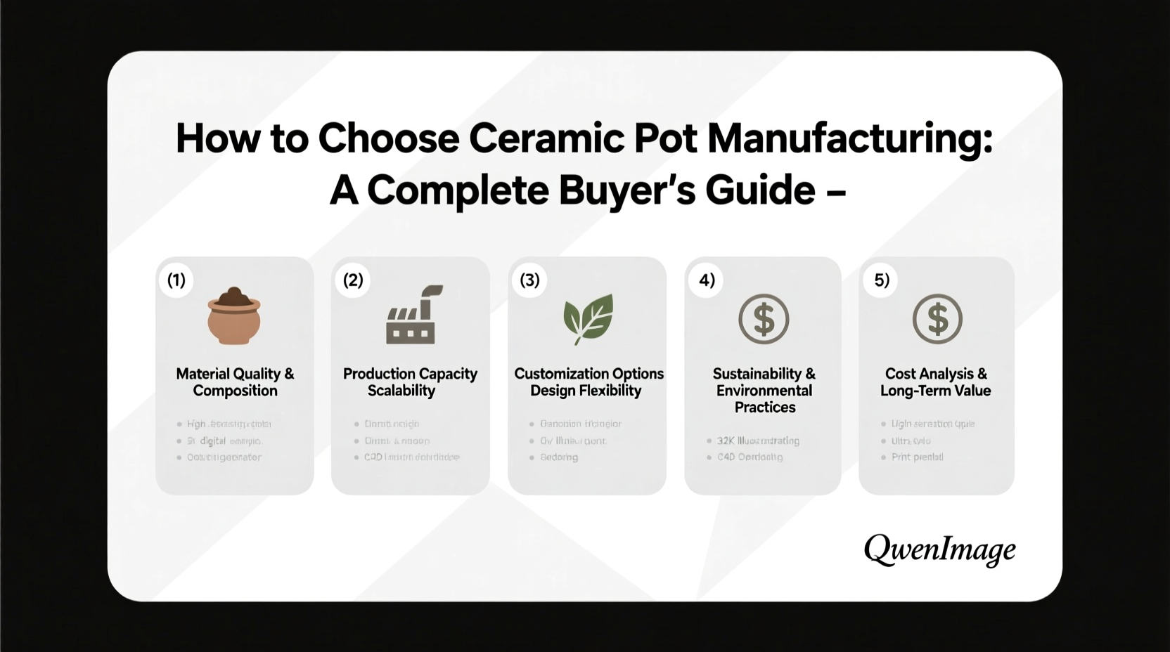 How to Choose Ceramic Pot Manufacturing: A Complete Buyer's Guide