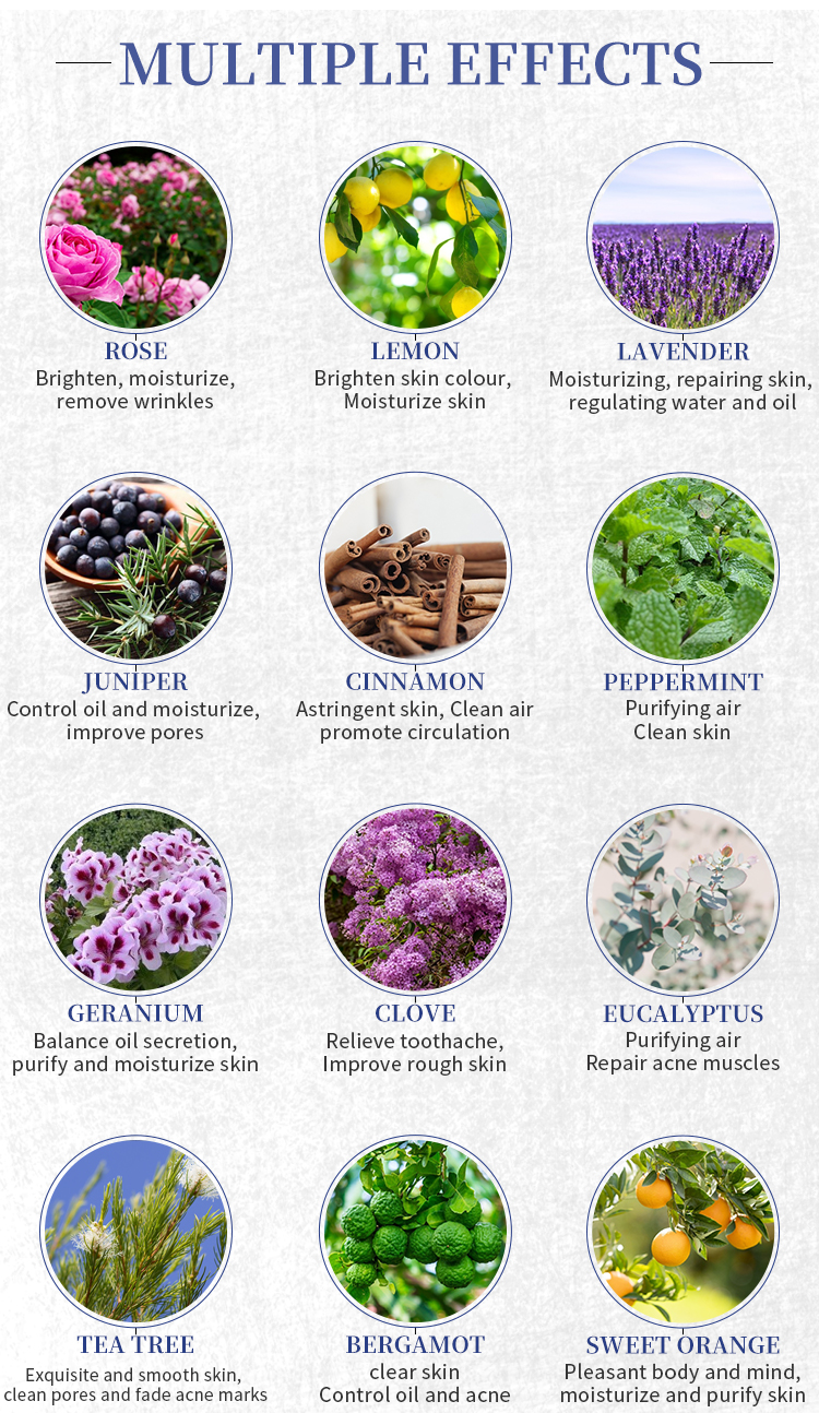 New Design Aromatherapy Organic Pure Essential Oil Twelve Constellations Essential Oil Gift Set With Factory Price