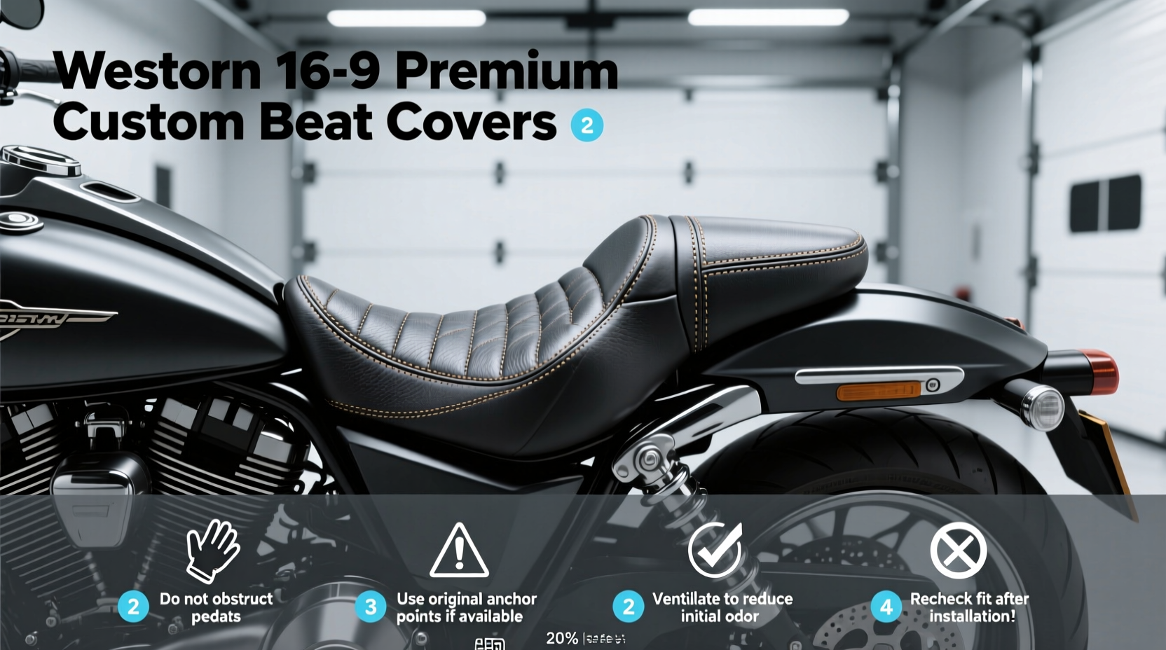 How to Choose Custom Motorcycle Seat Covers for Sale: Buying Guide