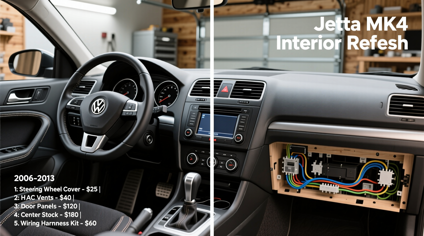jetta mk4 interior refresh