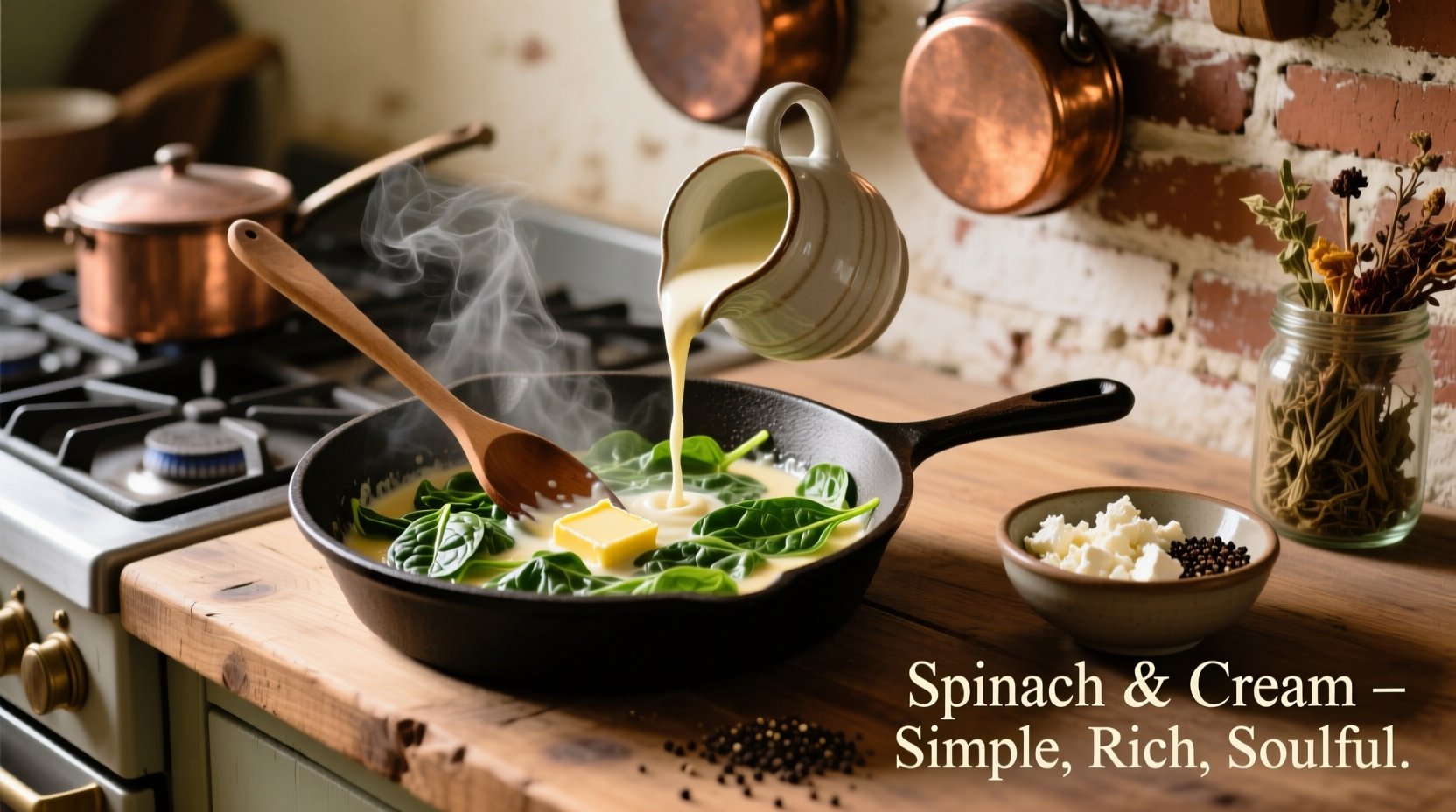 Perfect Spinach and Cream Recipe: 20-Minute Gourmet Side Dish