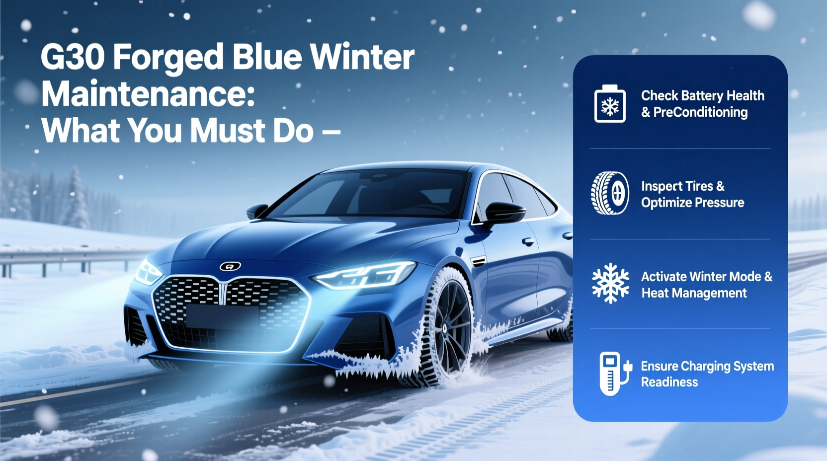 g30 forged blue winter maintenance