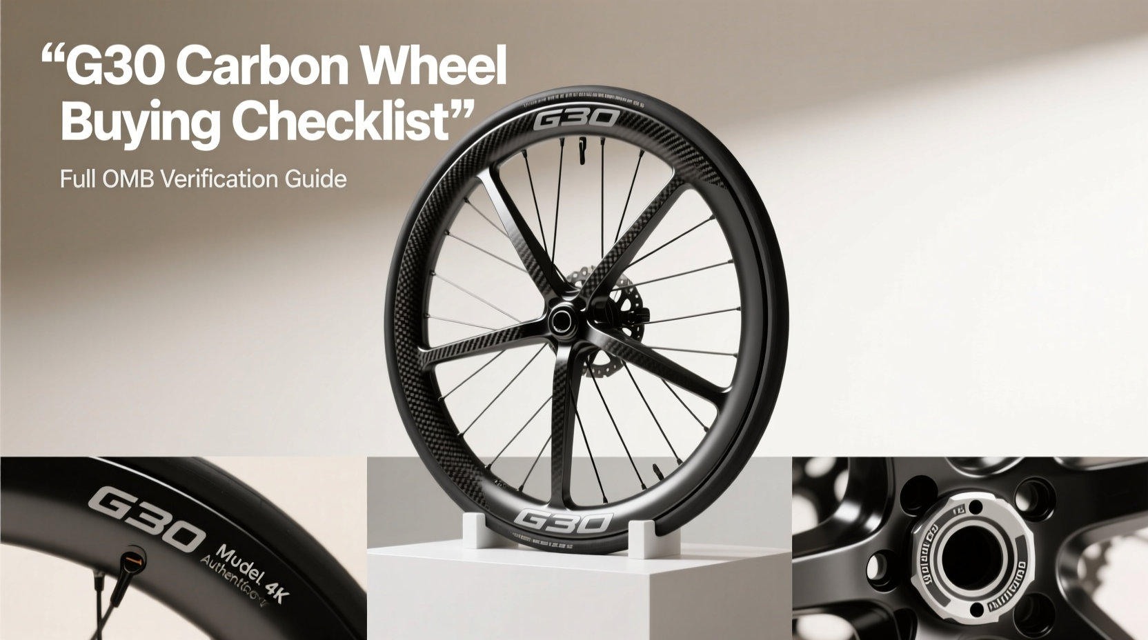 used g30 carbon wheel buying checklist